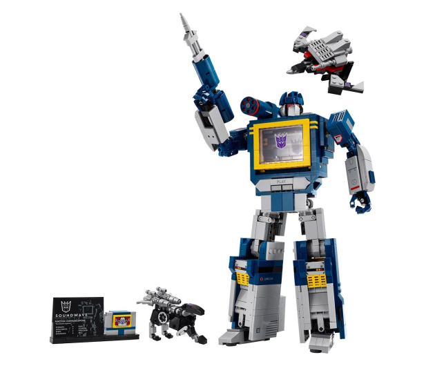 LEGO Icons 10358 Transformers: Soundwave - 1331679 - zdjęcie 3